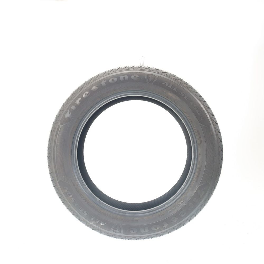 Set of (4) Used 225/55R17 Firestone All Season 97T - 8-9/32 - Image 3
