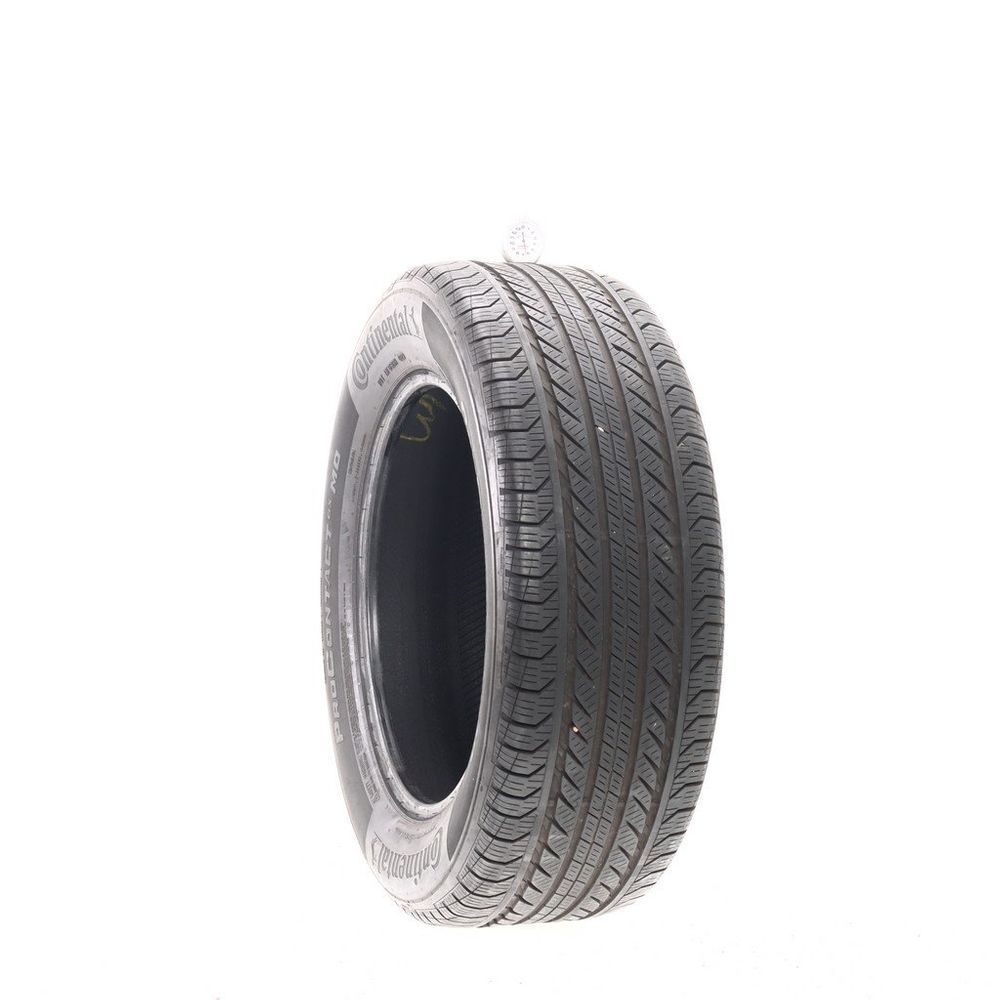 Set of (2) Used 235/60R18 Continental ProContact GX MO 103H - 6.5/32 - Image 1