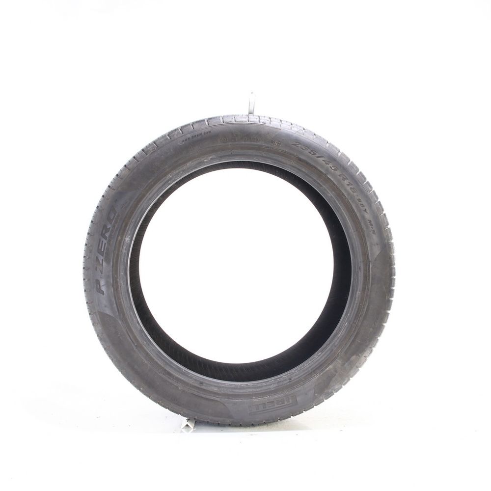 Set of (2) Used 235/45R18 Pirelli P Zero Plus 98Y - 8-9/32 - Image 3
