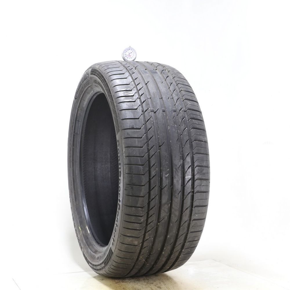 Used 285/40R21 Continental ContiSportContact 5 AO 109Y - 9/32 - Image 1