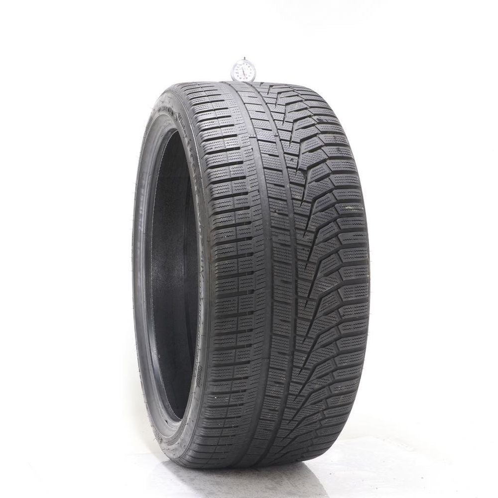 Set of (4) Used 295/35R23 Hankook Winter iCept evo2 SUV AO 108W - 6.5-7/32 - Image 1
