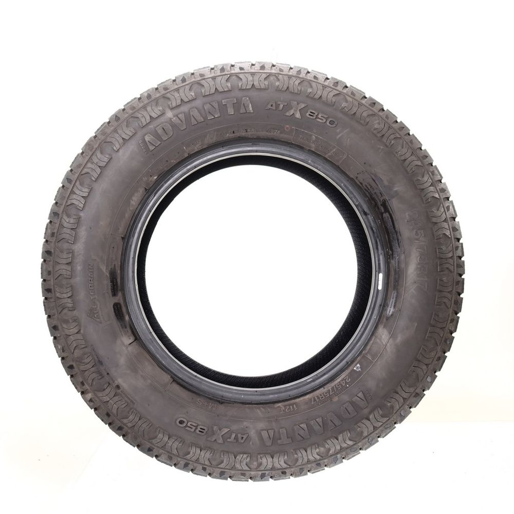 Set of (2) Used 245/75R17 Advanta ATX-850 112T - 9-9.5/32 - Image 3
