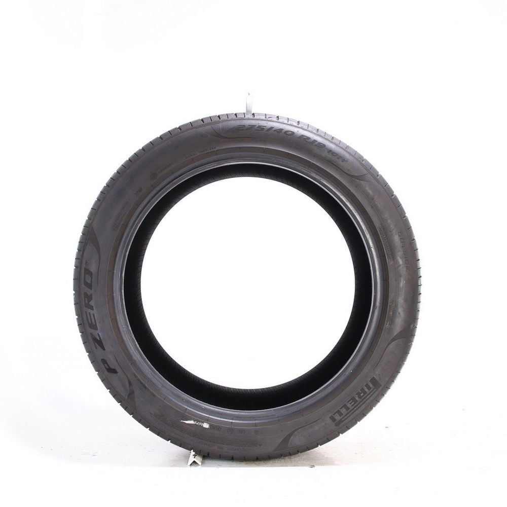 Set of (2) Used 275/40R19 Pirelli P Zero PZ4 101Y - 7-8.5/32 - Image 3