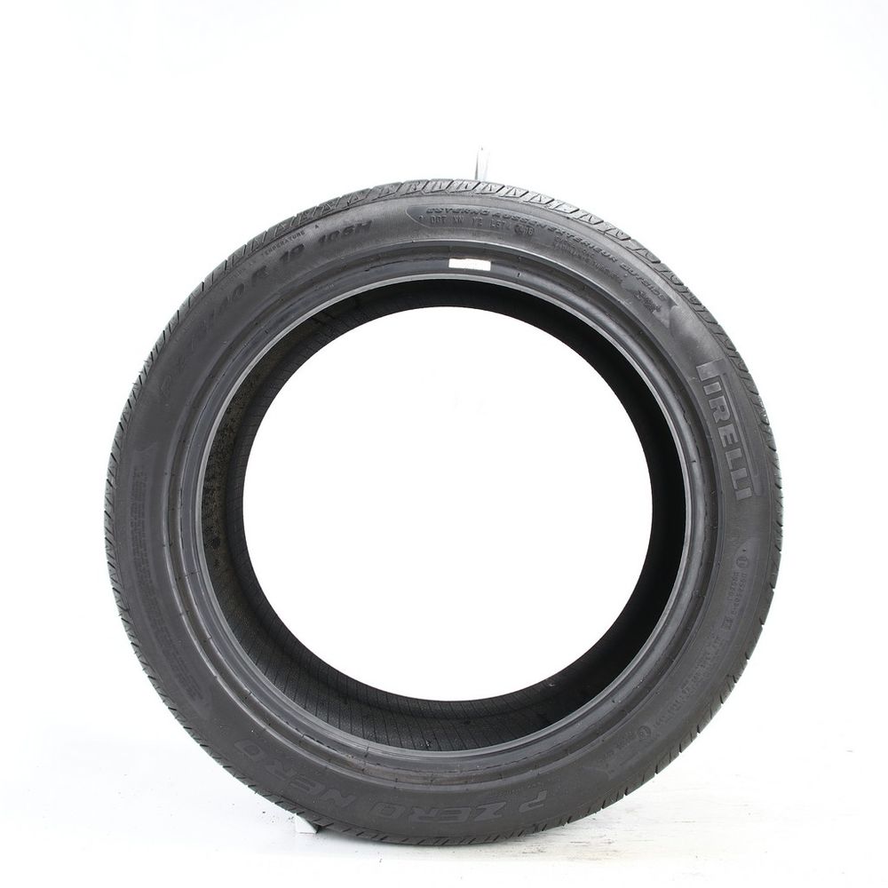 Set of (2) Used 275/40R19 Pirelli P Zero Nero J 105H - 8-8.5/32 - Image 3