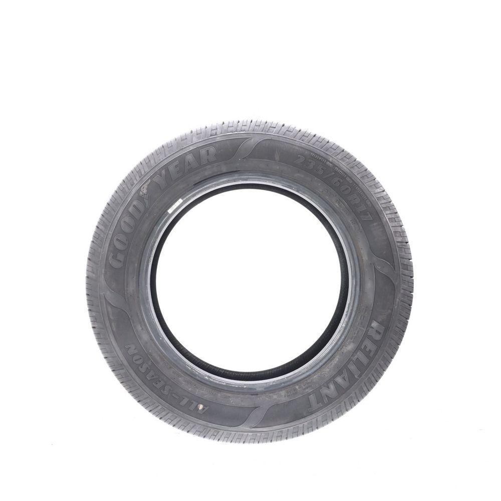 Set of (2) Used 235/60R17 Goodyear Reliant All-season 102H - 8.5-9/32 - Image 6