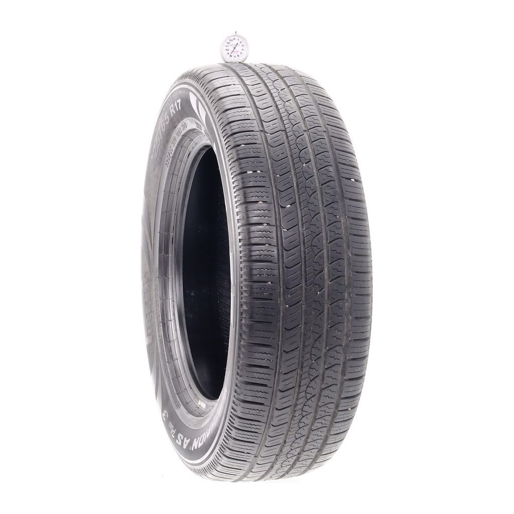 Set of (2) Used 225/65R17 Pirelli Scorpion AS Plus 3 102H - 8-9/32 - Image 1
