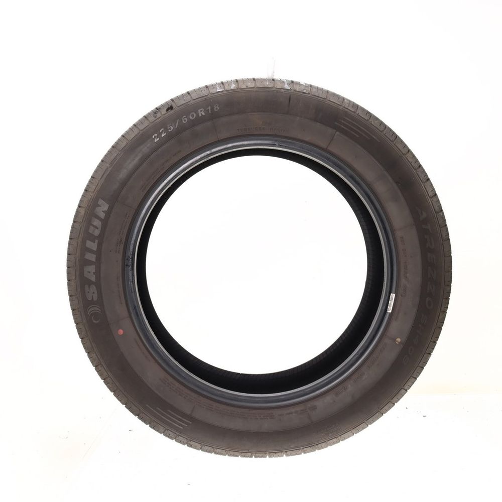 Set of (2) Used 225/60R18 Sailun Atrezzo SH408 100H - 8.5/32 - Image 3