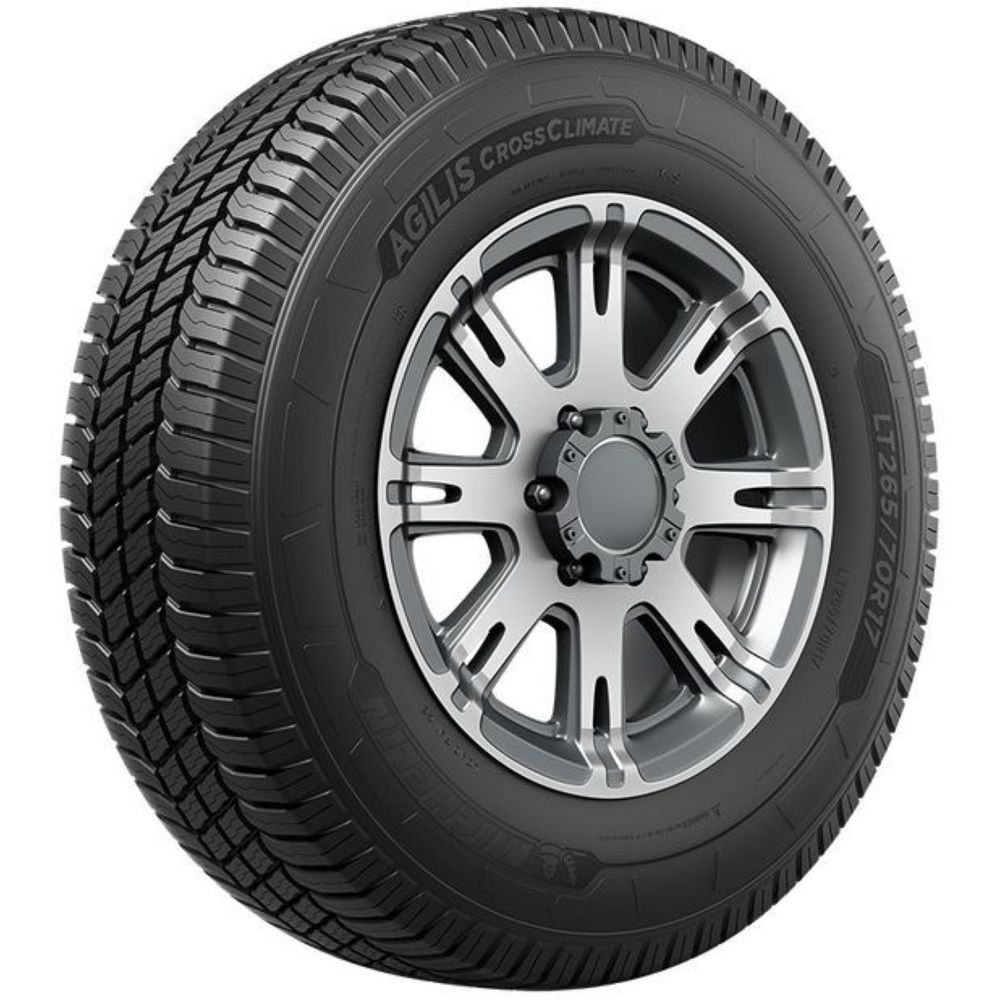 Set of (2) New LT 265/70R17 Michelin Agilis CrossClimate 123R - Image 1