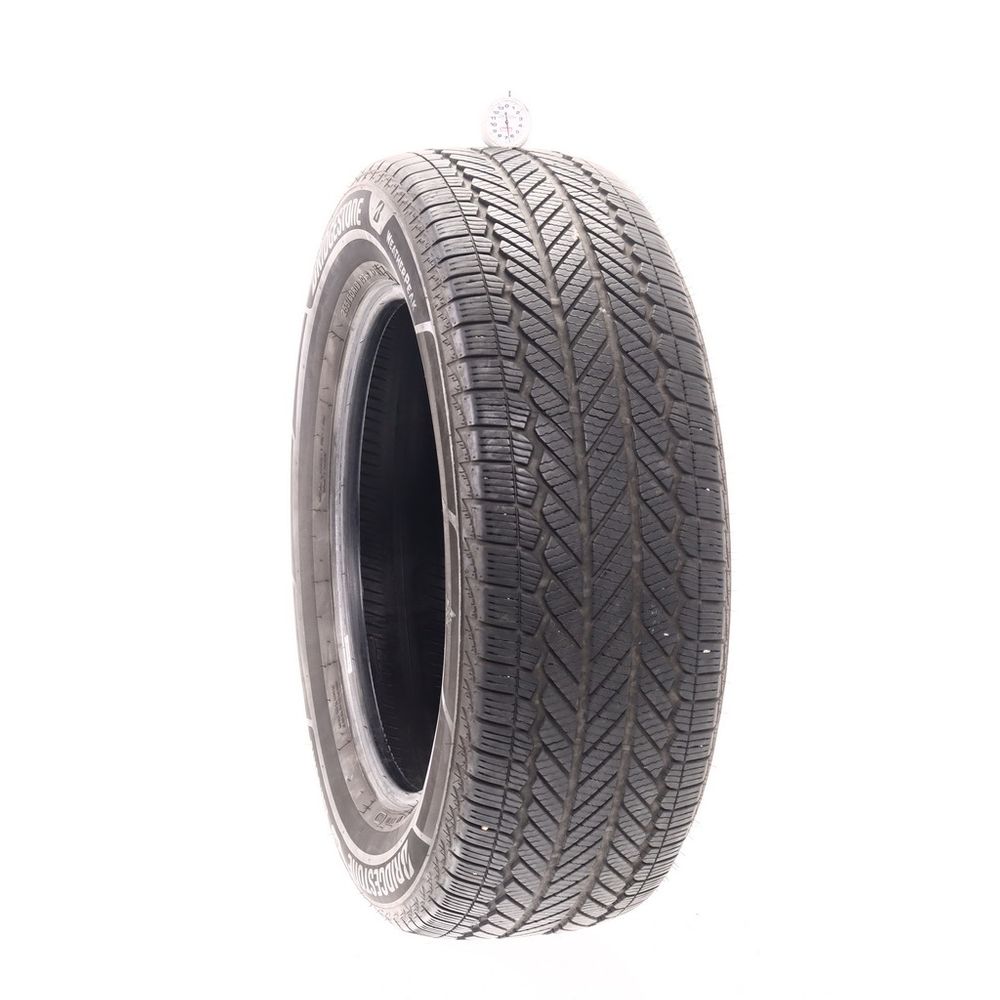 Set of (2) Used 255/60R19 Bridgestone WeatherPeak 109H - 6-6.5/32 - Image 4