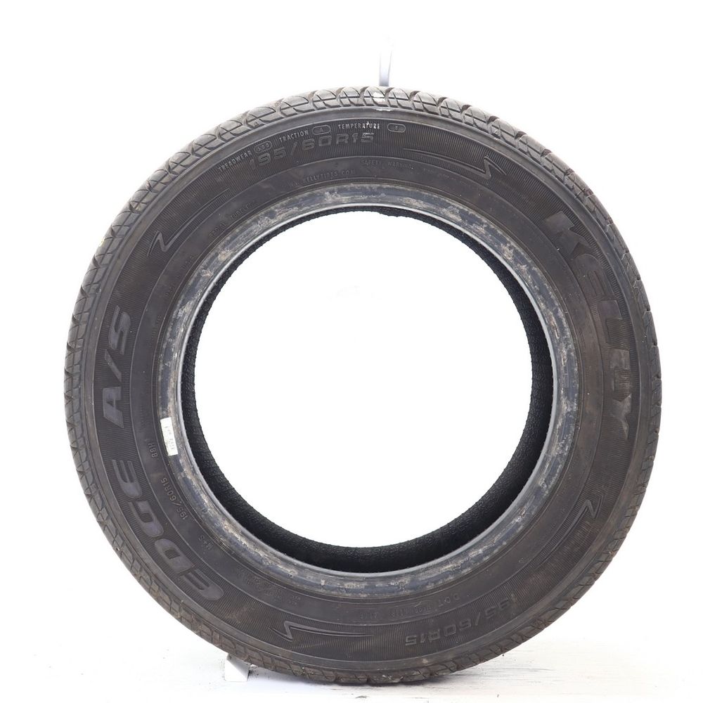 Set of (2) Used 195/60R15 Kelly Edge A/S 88H - 6.5-7/32 - Image 6