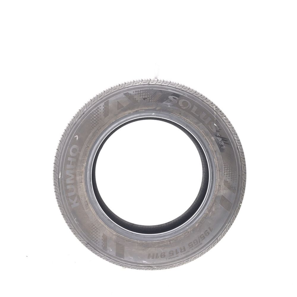 Set of (2) Used 195/65R15 Kumho Solus TA31 91H - 7.5/32 - Image 3