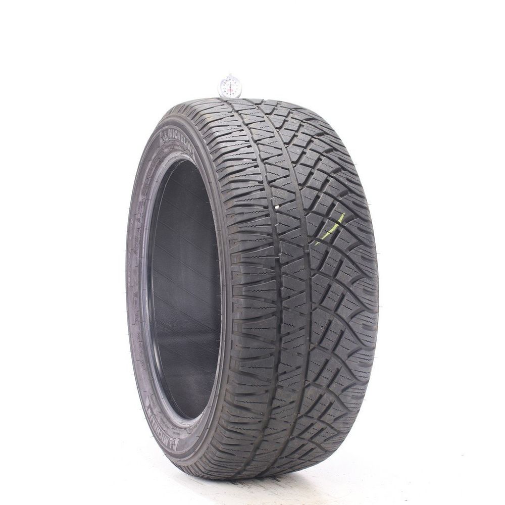 Set of (2) Used 285/45R21 Michelin Latitude Cross MO1 113W - 7-7.5/32 - Image 1