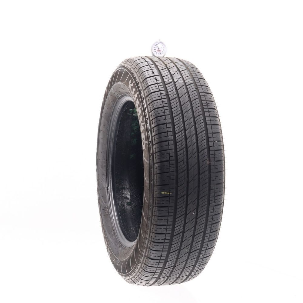 Set of (2) Used 225/65R17 Kumho Eco Solus KL21 102H - 6/32 - Image 1
