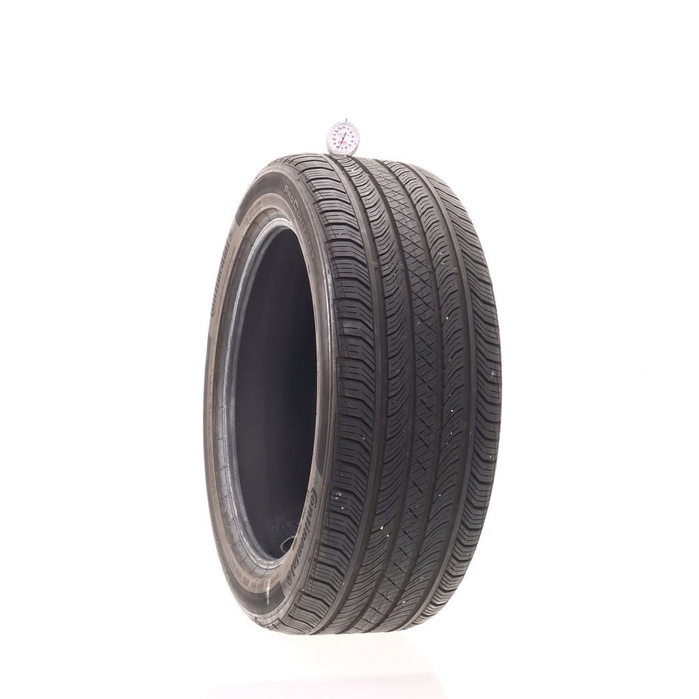 Set of (2) Used 245/45R19 Continental ProContact TX AO 102H - 7-7.5/32 - Image 4