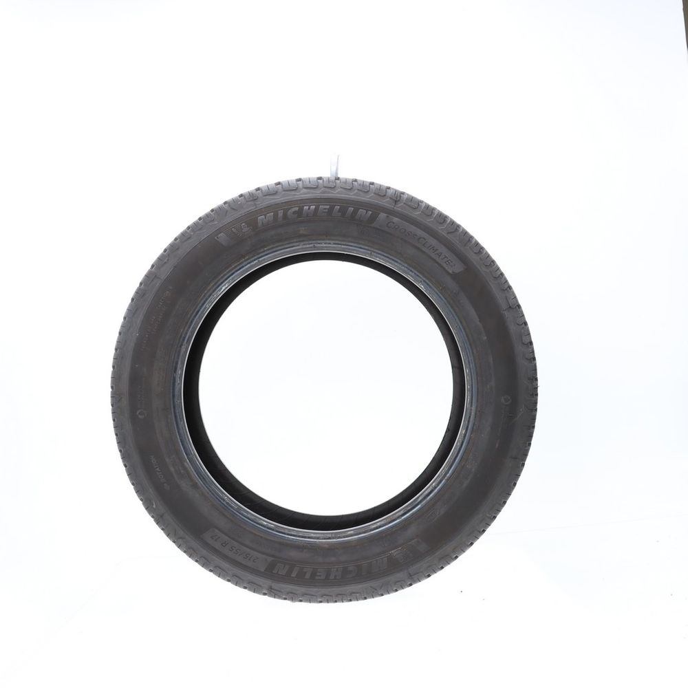 Set of (4) Used 215/55R17 Michelin CrossClimate 2 94V - 8.5-10/32 - Image 6