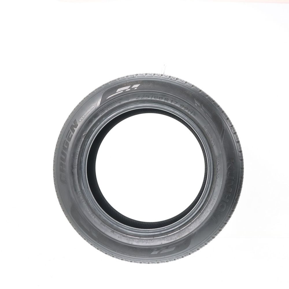 Set of (2) Used 225/60R17 Kumho Crugen Premium 99H - 7/32 - Image 3