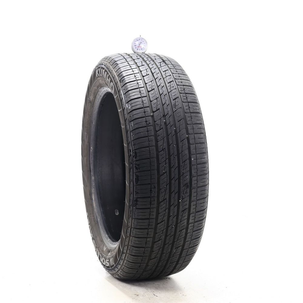 Set of (2) Used 225/55R18 Kumho Eco Solus KL21 98H - 7-8/32 - Image 4