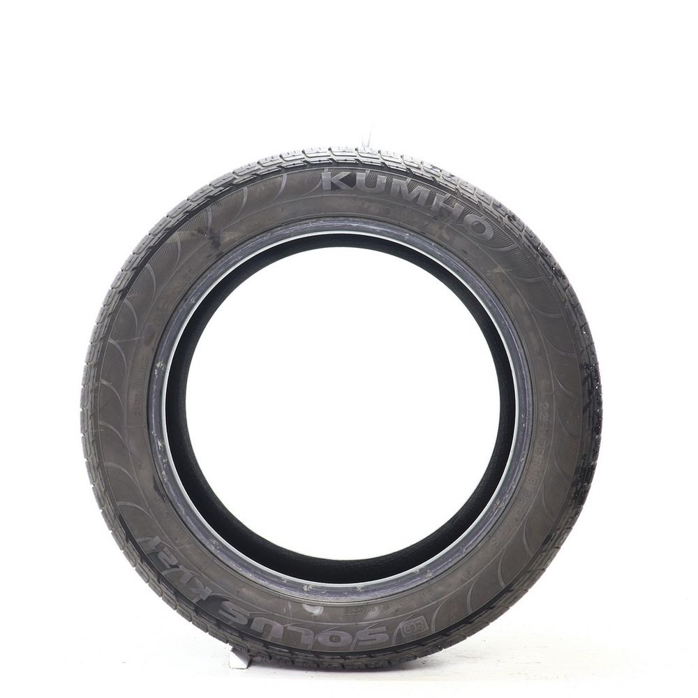 Set of (2) Used 225/55R18 Kumho Eco Solus KL21 98H - 7-8/32 - Image 6