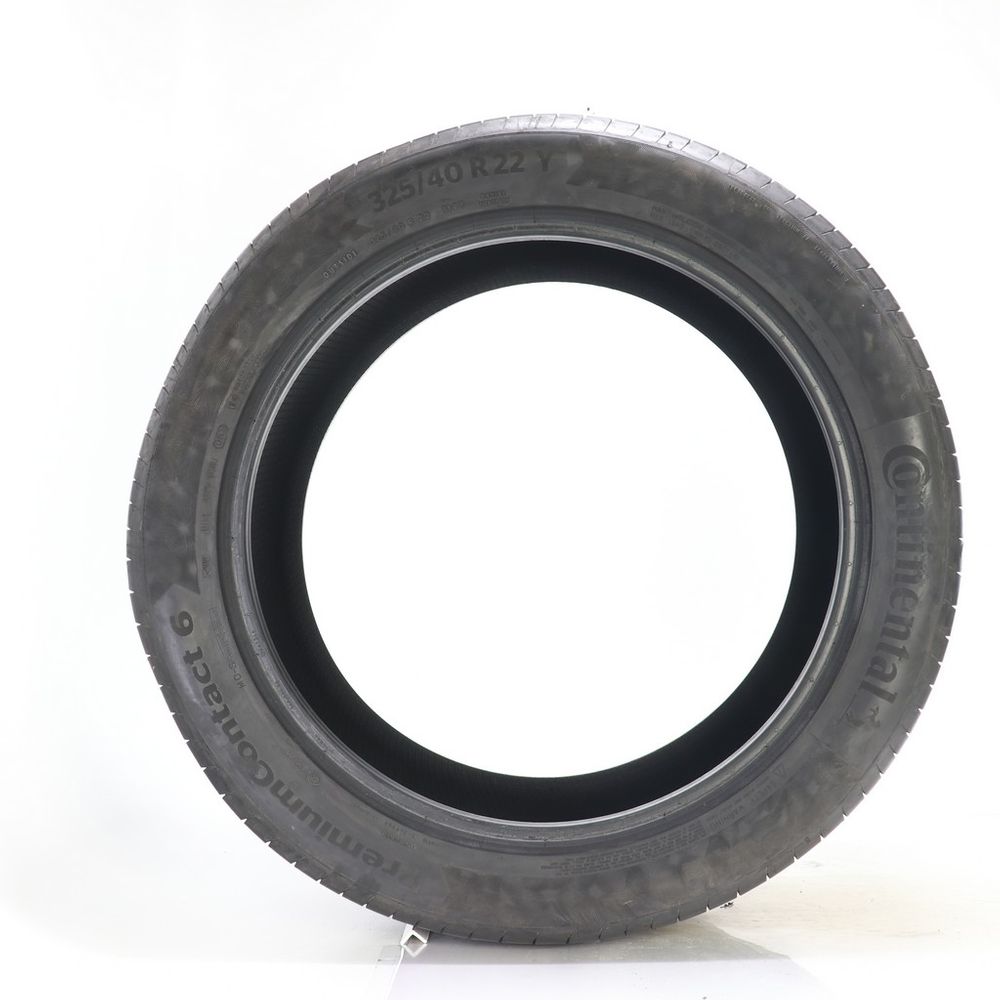 Used 325/40R22 Continental PremiumContact 6 MO-S ContiSilent 114Y - 7.5/32 - Image 3