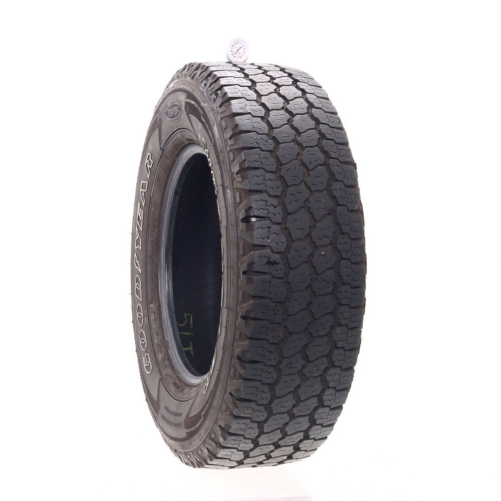 Set of (2) Used LT 275/70R18 Goodyear Wrangler All-Terrain Adventure Kevlar 125/122R E - 8.5-10/32 - Image 1
