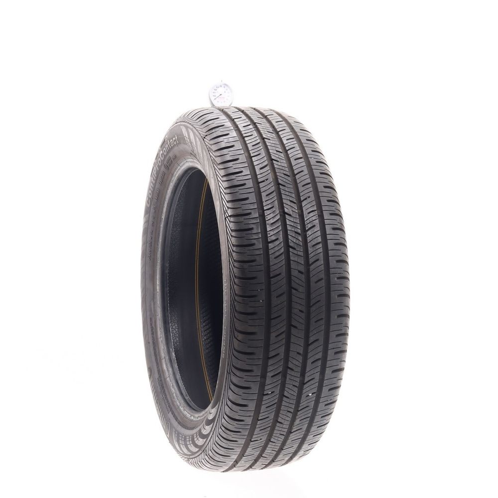 Set of (2) Used 215/55R18 Continental ContiProContact 94H - 9-9.5/32 - Image 1