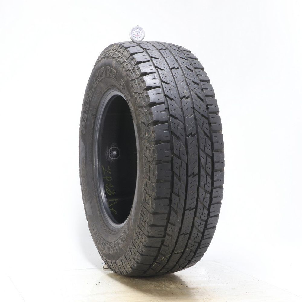 Used LT 265/70R17 Yokohama Geolandar A/T G015 121/118S E - 9.5/32 - Image 1