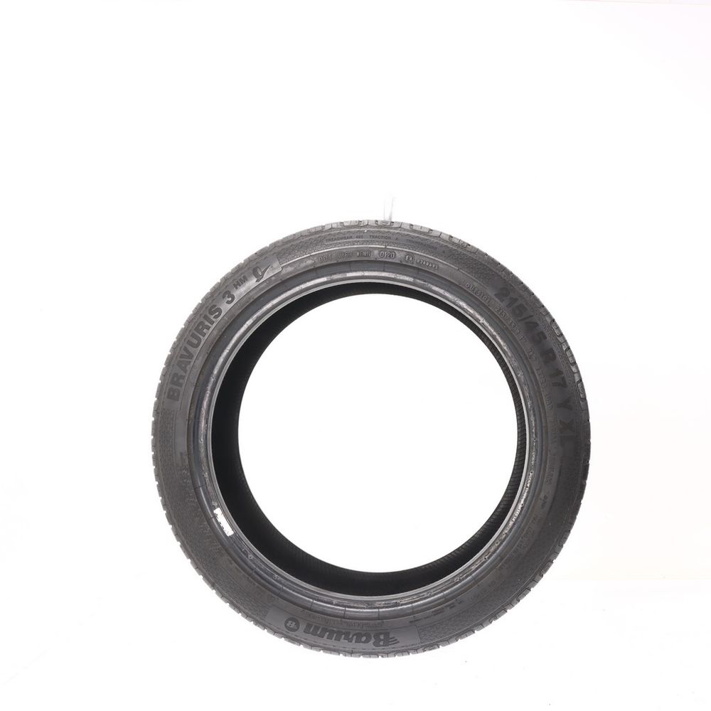 Set of (2) Used 215/45R17 Barum Bravuris 3 HM 91Y - 7.5/32 - Image 3