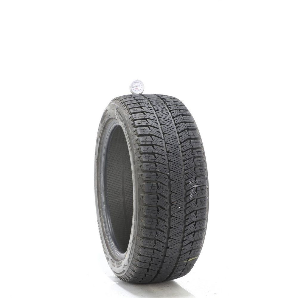 Set of (2) Used 215/50R17 Bridgestone Blizzak WS90 Studless 95H - 10.5/32 - Image 1