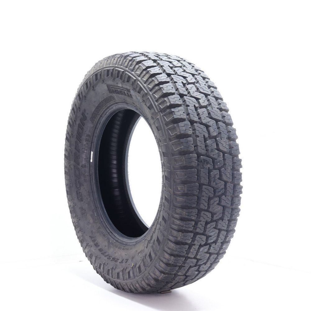 Set of (2) Used LT 265/70R17 Pirelli Scorpion All Terrain Plus 121/118S E - 15/32 - Image 1