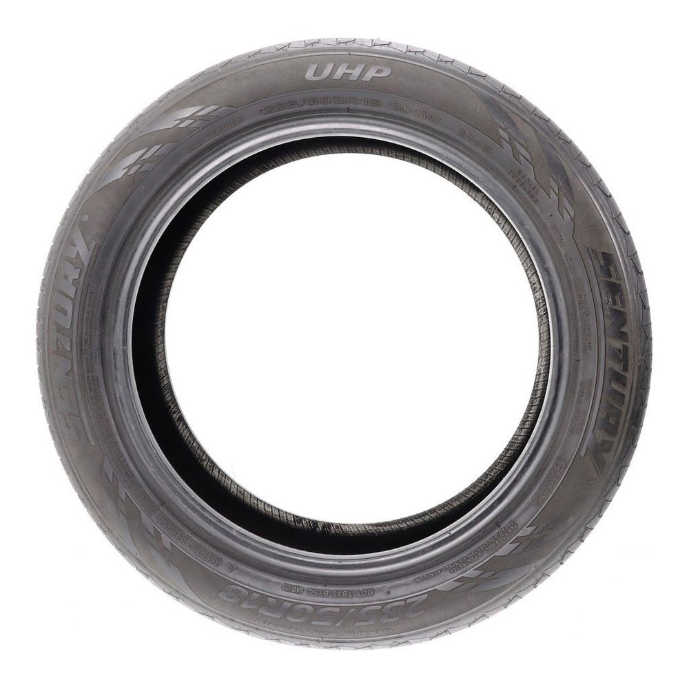 Set of (2) Used 235/50ZR18 Sentury UHP 101W - 6.5-7/32 - Image 6