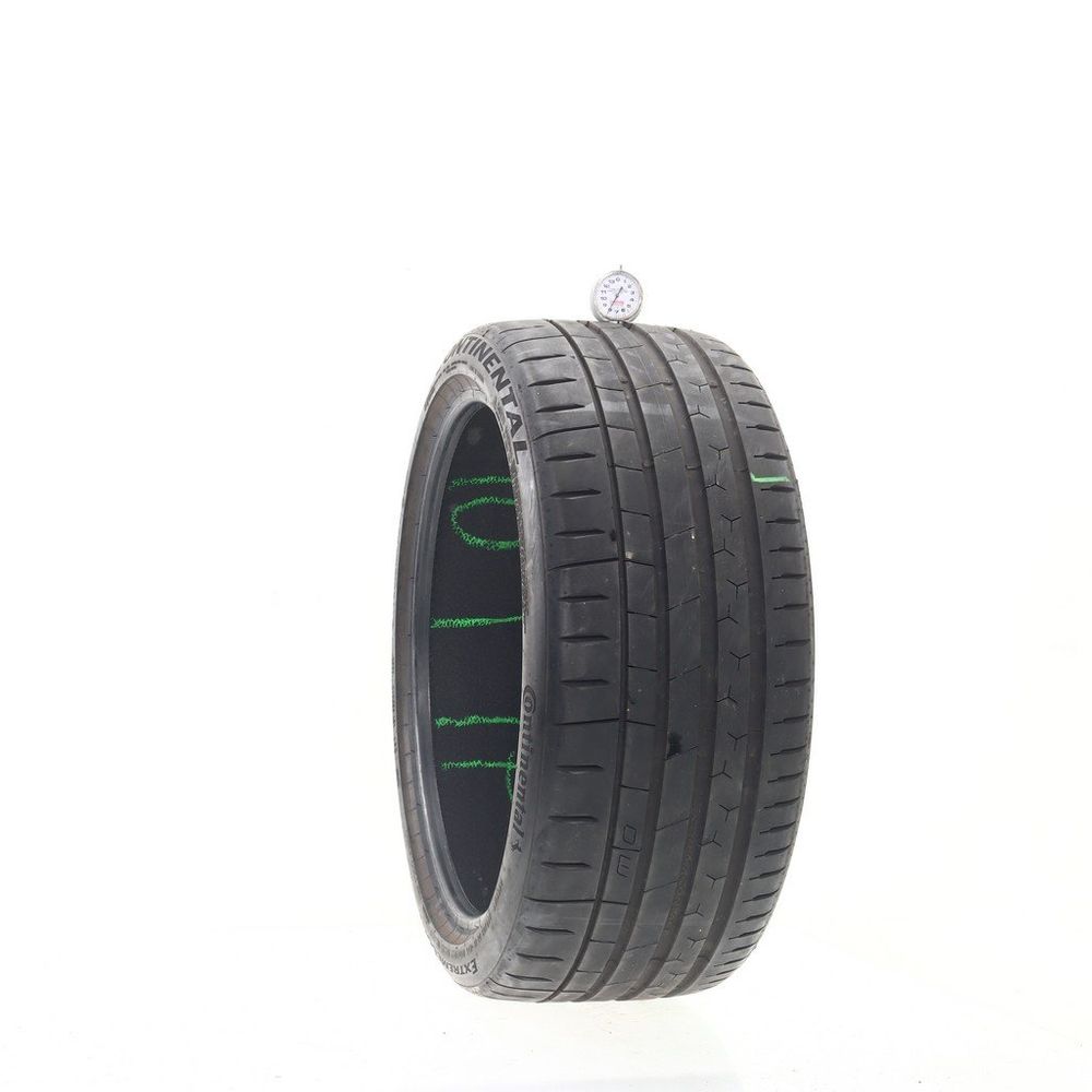 Set of (2) Used 245/35ZR19 Continental ExtremeContact Sport 02 93Y - 8-9.5/32 - Image 1