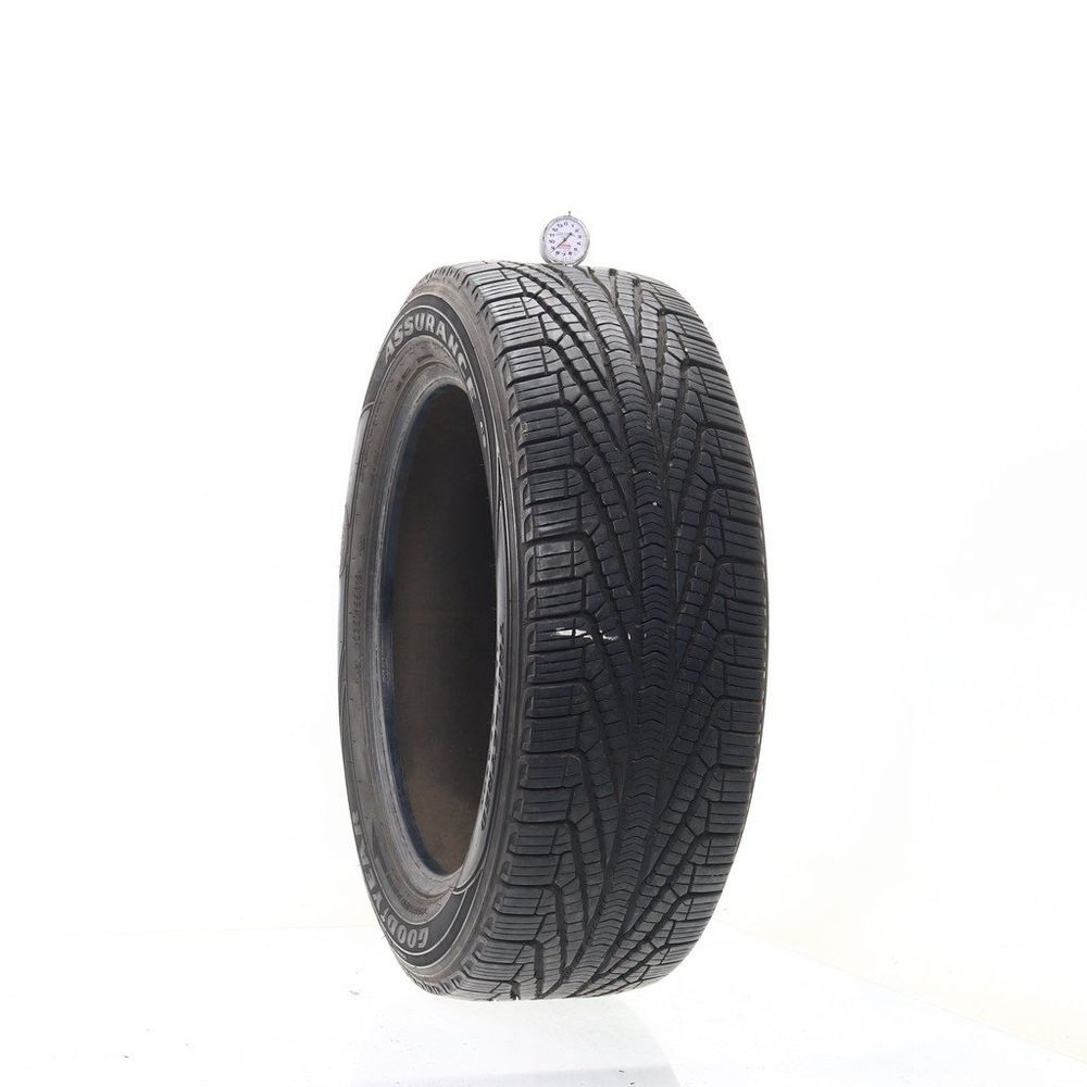 Set of (2) Used 235/55R19 Goodyear Assurance CS Tripletred AS 101V - 8.5-9/32 - Image 1