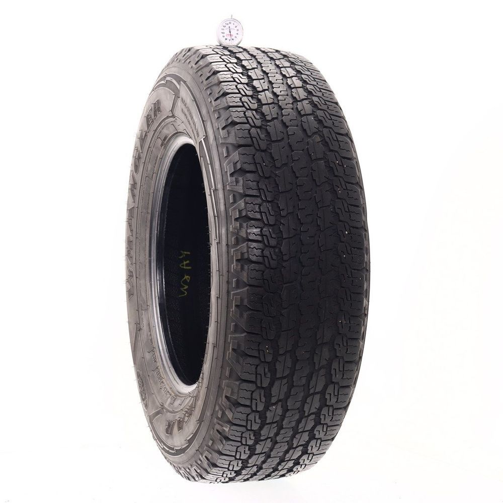Set of (2) Used 245/75R17 Goodyear Wrangler All-Terrain Adventure Kevlar 112T - 6.5/32 - Image 1