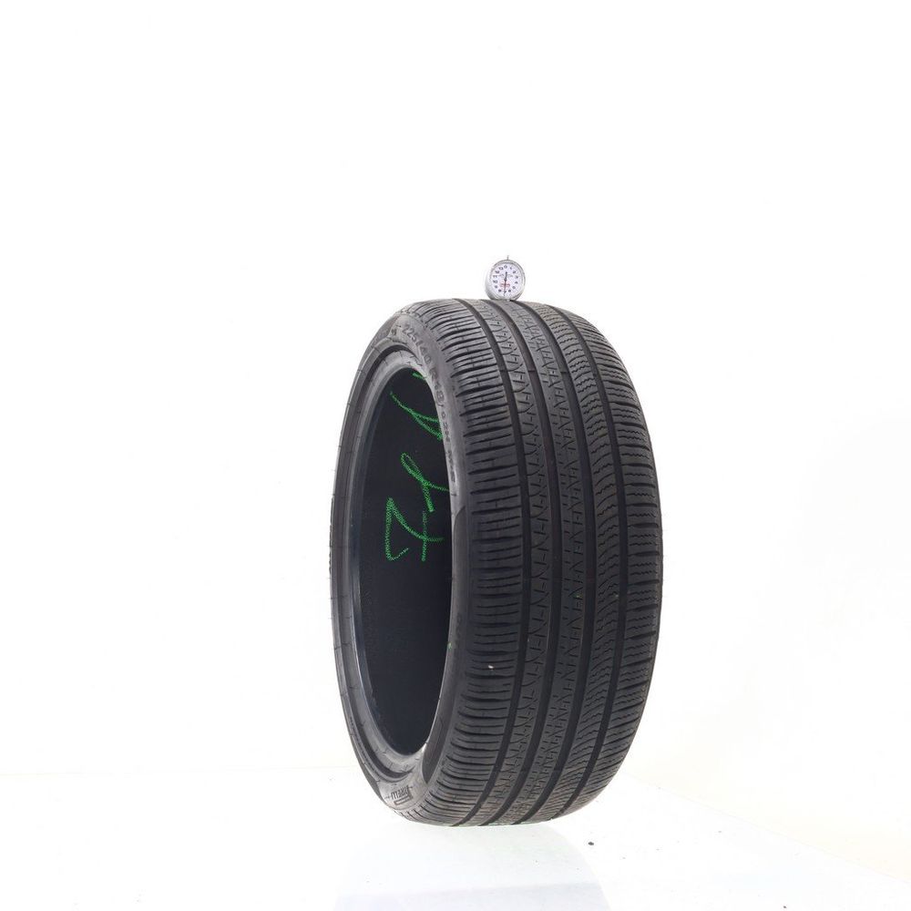 Set of (2) Used 225/40R18 Pirelli P Zero AO 92H - 7-8.5/32 - Image 1