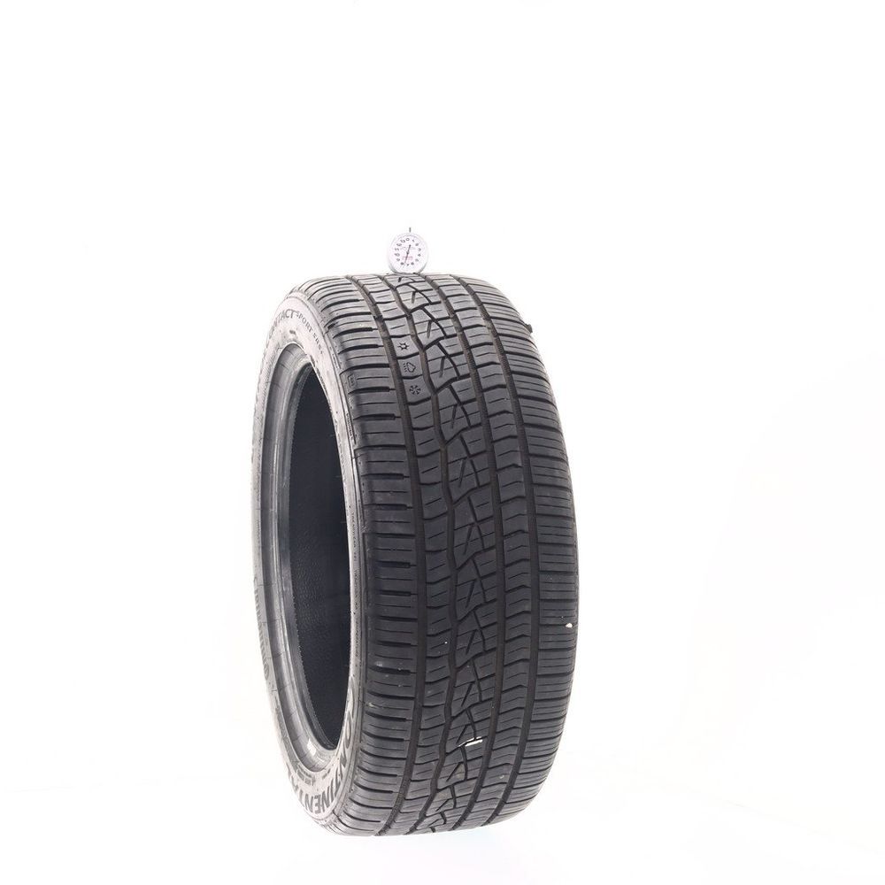 Set of (2) Used 245/45ZR18 Continental ControlContact Sport SRS Plus 100Y - 7.5-8.5/32 - Image 1