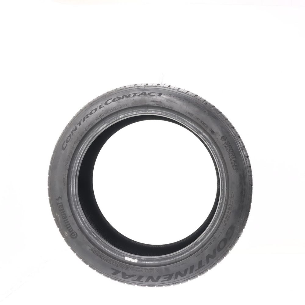 Set of (2) Used 245/45ZR18 Continental ControlContact Sport SRS Plus 100Y - 7.5-8.5/32 - Image 3