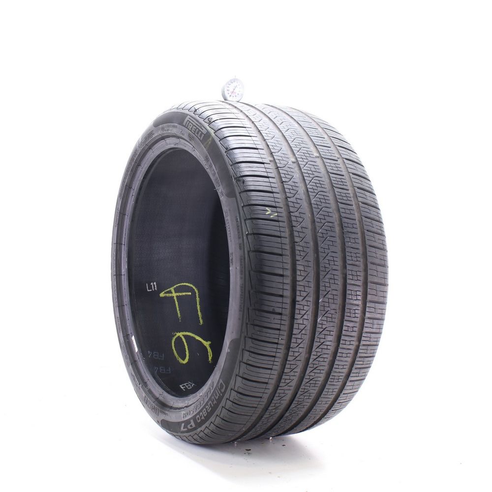 Set of (2) Used 295/35R20 Pirelli Cinturato P7 NO 105V - 7.5-8/32 - Image 4