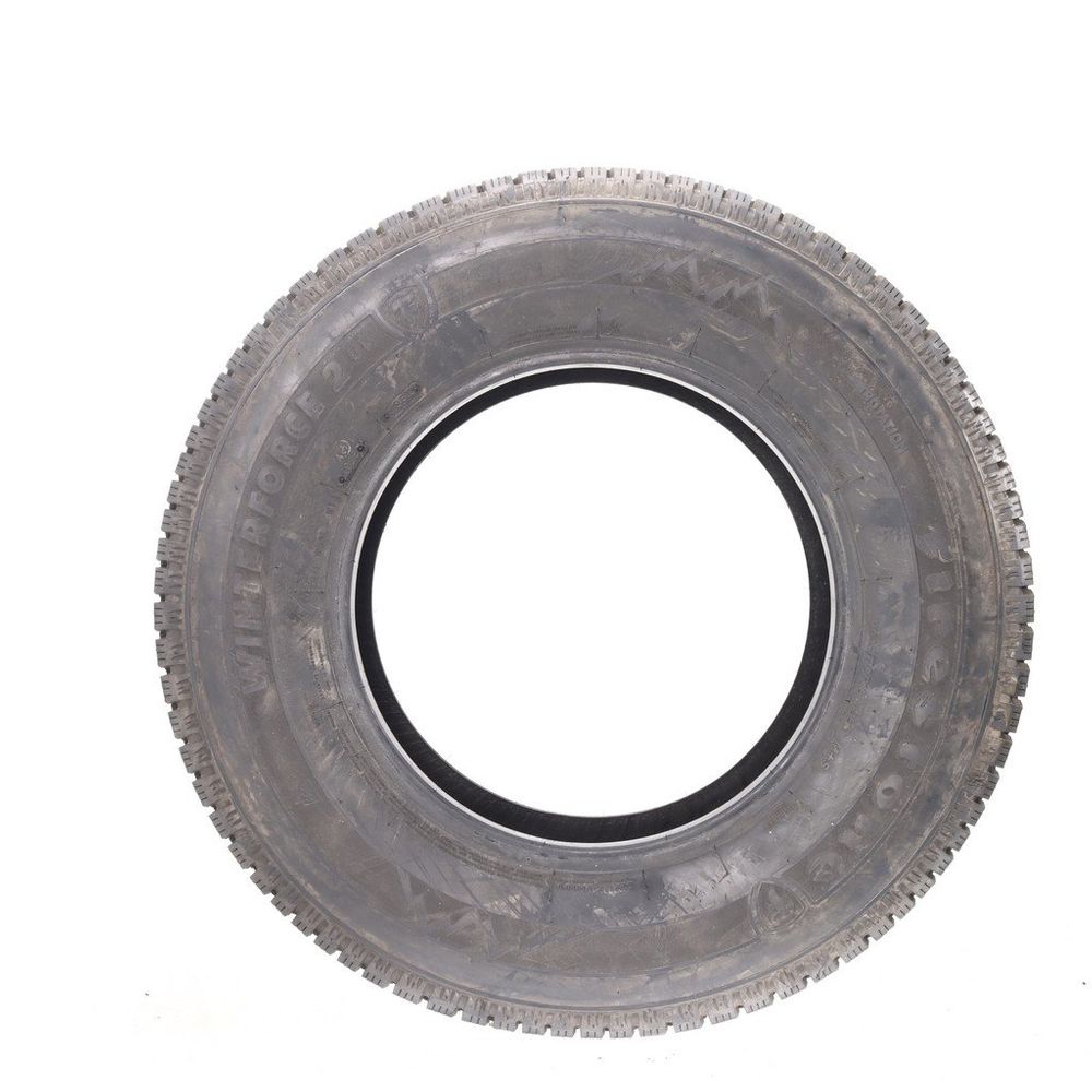 Set of (2) Driven Once 245/70R16 Firestone Winterforce 2 106S - 12/32 - Image 3