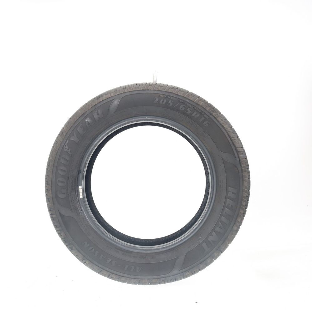Set of (2) Used 205/65R16 Goodyear Reliant All-season 95H - 7.5-8/32 - Image 3