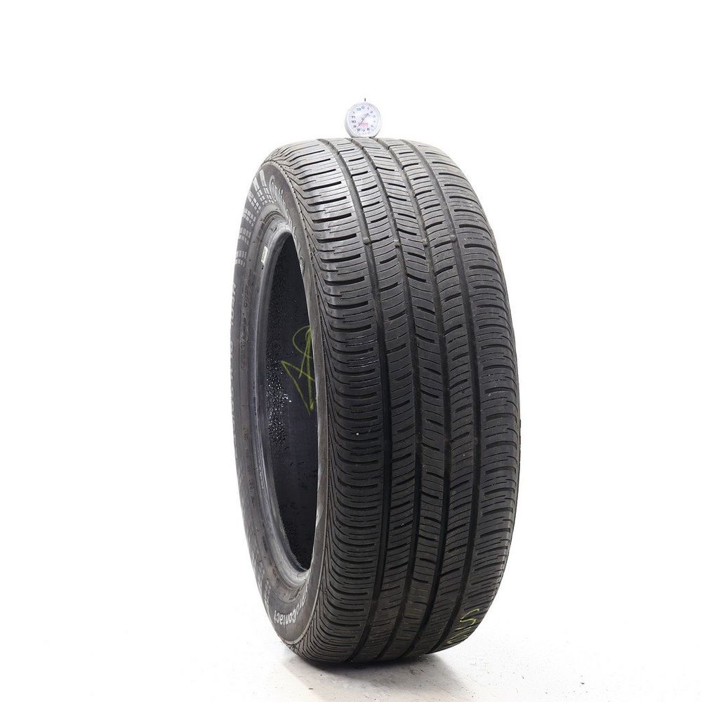 Set of (2) Used 235/55R18 Continental ContiProContact 104H - 8.5-10/32 - Image 1