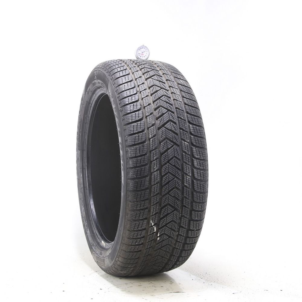 Set of (2) Used 265/45R20 Pirelli Scorpion Winter MO 108V - 8-9.5/32 - Image 4