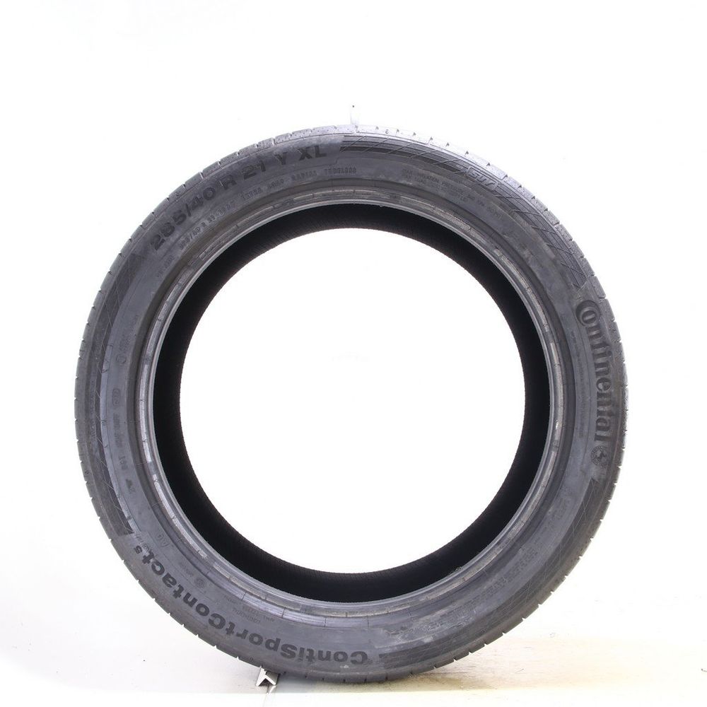 Set of (2) Used 285/40R21 Continental ContiSportContact 5 AO 109Y - 6-7.5/32 - Image 6