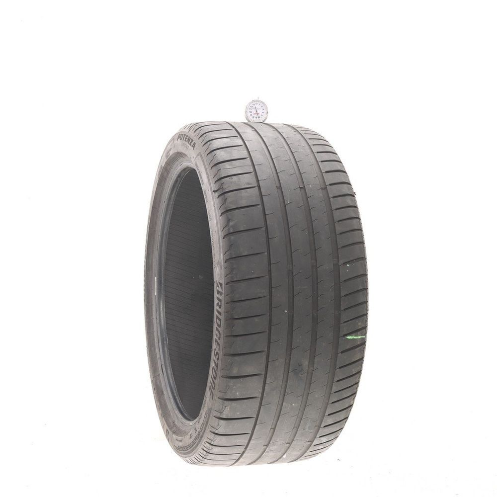 Set of (2) Used 295/35R21 Bridgestone Potenza Sport MGT 107Y - 6-6.5/32 - Image 1