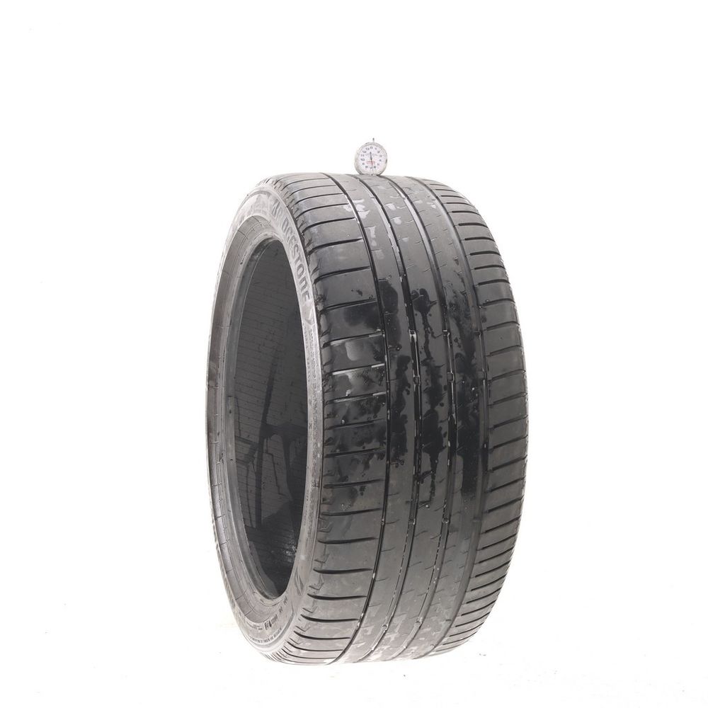 Set of (2) Used 295/35R21 Bridgestone Potenza Sport MGT 107Y - 6-6.5/32 - Image 4