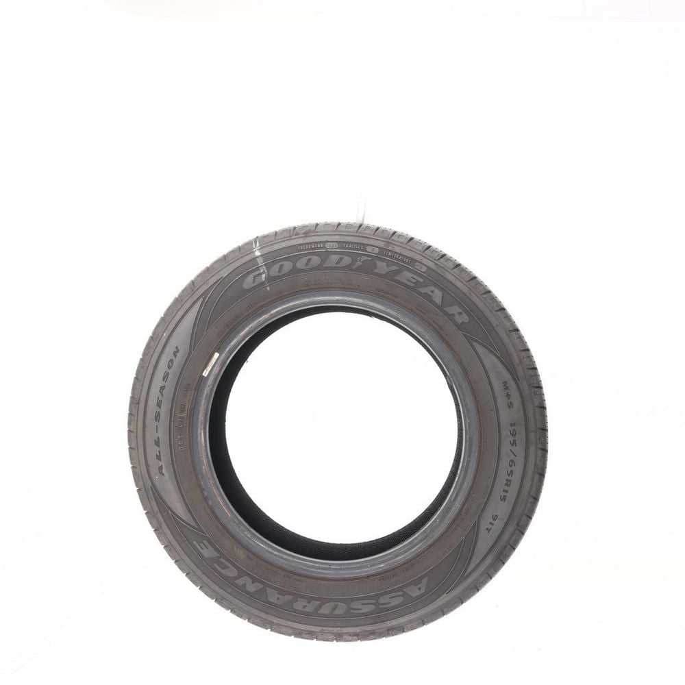 Set of (4) Used 195/65R15 Goodyear Assurance All-Season 91T - 7.5/32 - Image 3