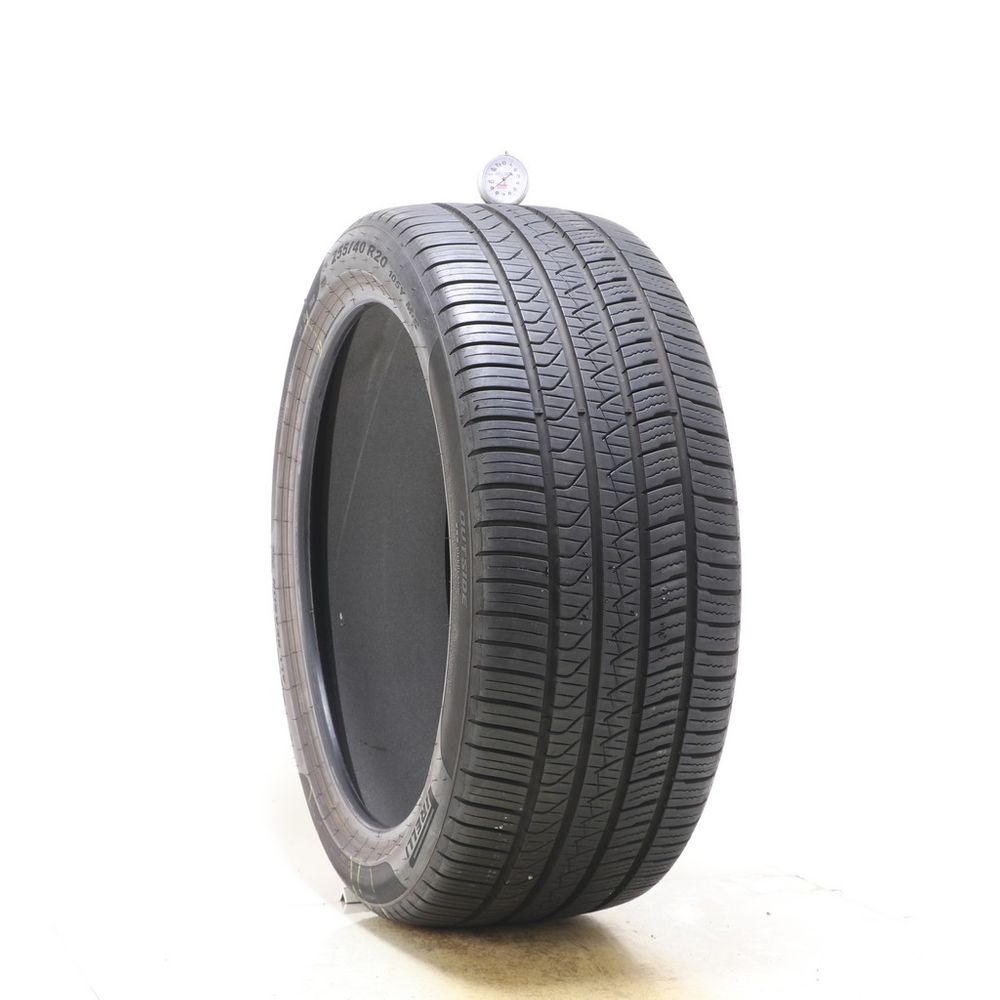 Used 255/40R20 Pirelli P Zero All Season Plus Elect PNCS 105Y - 8.5/32 - Image 1