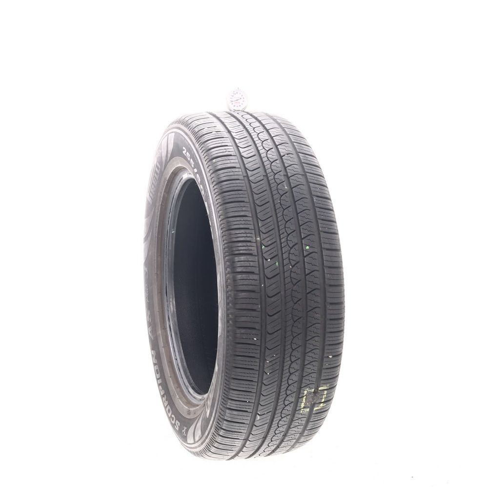 Set of (4) Used 255/60R19 Pirelli Scorpion AS Plus 3 109H - 9.5/32 - Image 1