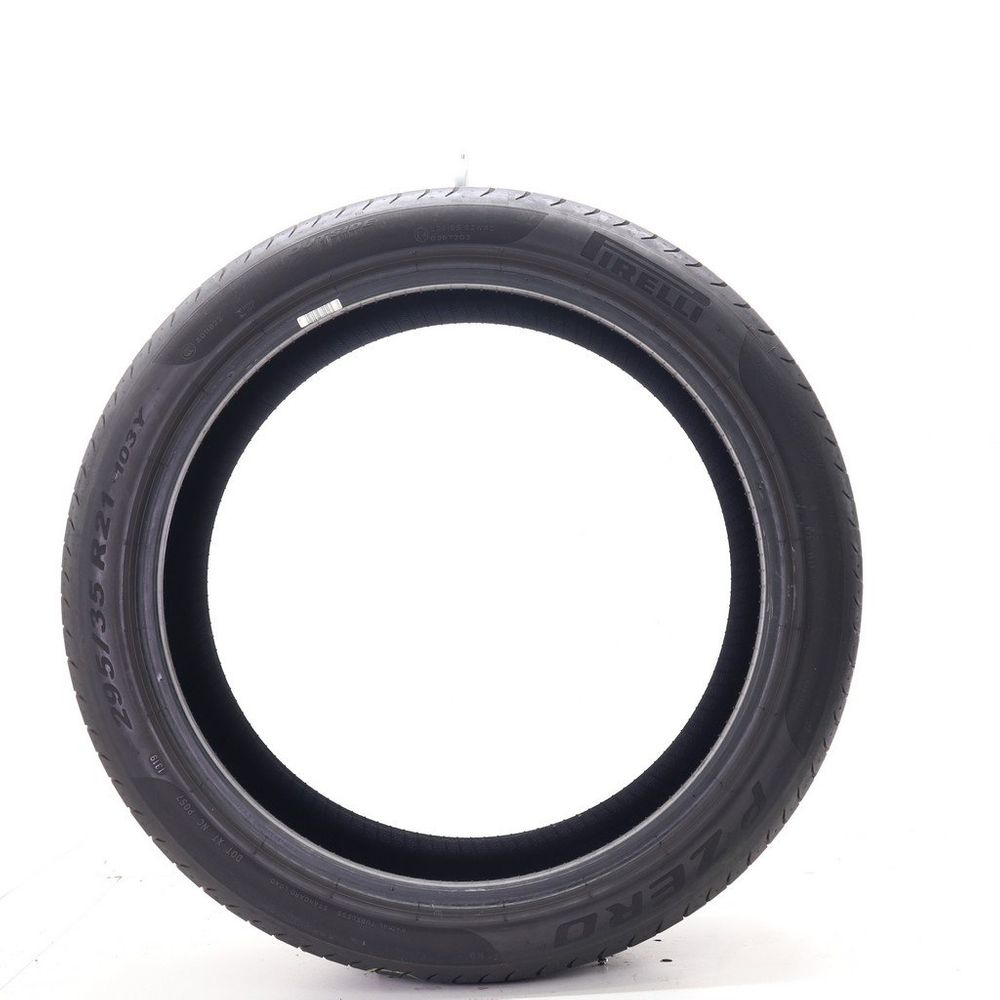 Set of (2) Used 295/35R21 Pirelli P Zero NO 103Y - 6-6.5/32 - Image 6