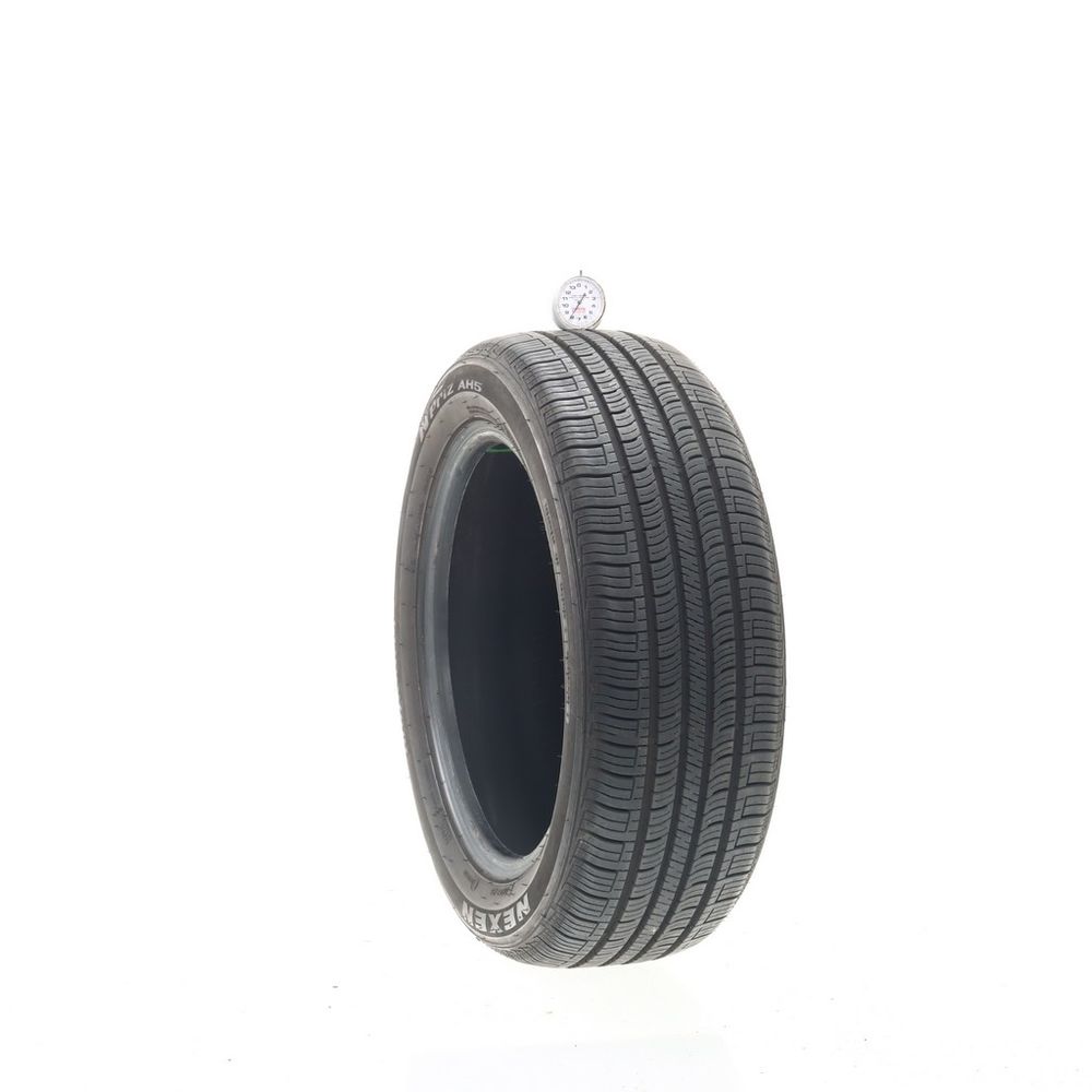 Set of (4) Used 185/55R15 Nexen N'Priz AH5 82H - 8/32 - Image 1