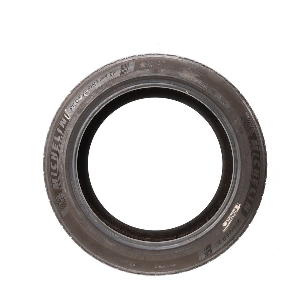 Used 275/45R20 Michelin Pilot Alpin 5 ZP SUV 110V - 5.5/32 - Image 3